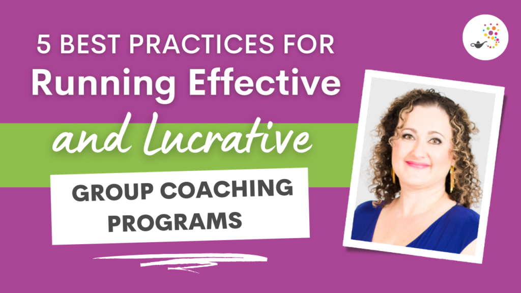 how to run a group coaching program