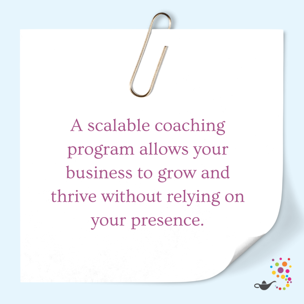 how to scale your coaching business