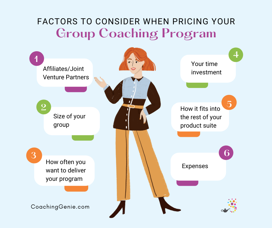 how to price your group coaching program
